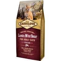 Carnilove Sterilised met lam & wild zwijn kattenvoer 2 x 6 kg