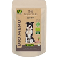 15x BF Petfood Biofood Organic Kalkoen Menu 150 gr