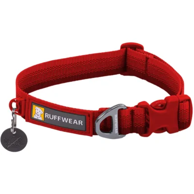 Ruffwear Hondenhalsband Front Range™ Collar, red canyon, Maat: 28cm-36cm