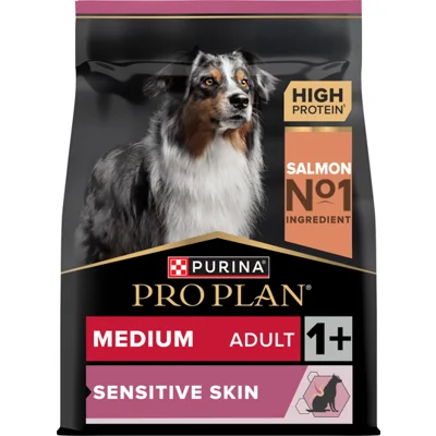 Purina Pro Plan Dog - Medium Adult - Sensitive Skin - Zalm - 2 x 14 kg