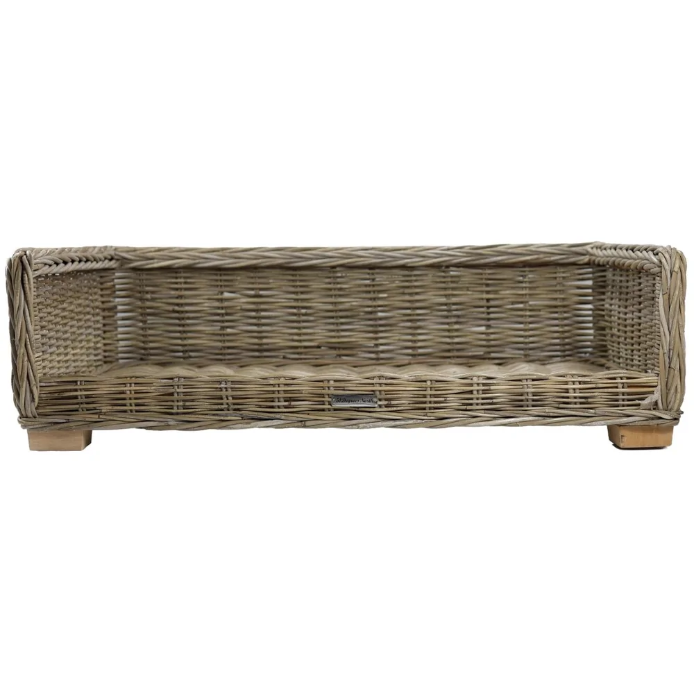 51 Degrees North Rattan Bed -  90 cm
