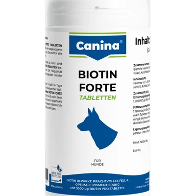 Canina Biotine Forte Tabletten - 700 g