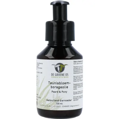 Groene Os Teunisbloem - Borageolie Paard & Pony - 100 ml
