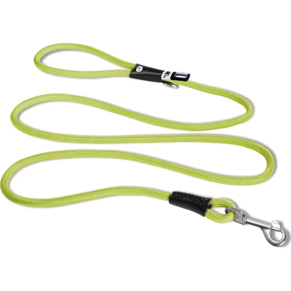 Curli Stretch Comfort Leash - Lime - M
