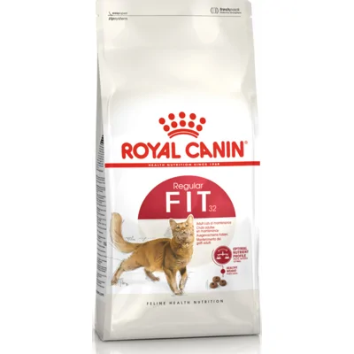 6x Royal Canin Kattenvoer Droog Fit 2 kg