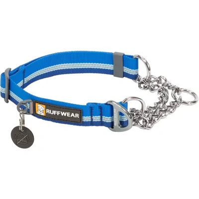 Ruffwear Chain Reaction Halsband - River Rock Green - 28/36 cm