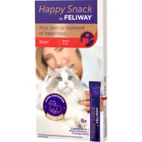 Feliway Happy Snack Kat Rund 6x15 gr Feliway Happy Snack Kat Rund 6x15 gr