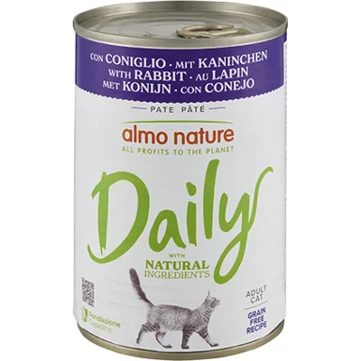 Almo Nature Dailymenu kat konijn 400gr