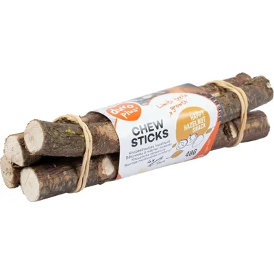 Duvo plus knabbelhoutjes hazelnoot