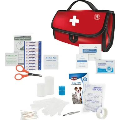 Trixie premium ehbo set voor hond en kat 17-delig