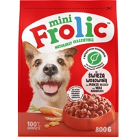 Frolic Mini met rund hondenvoer 3 x 800 g