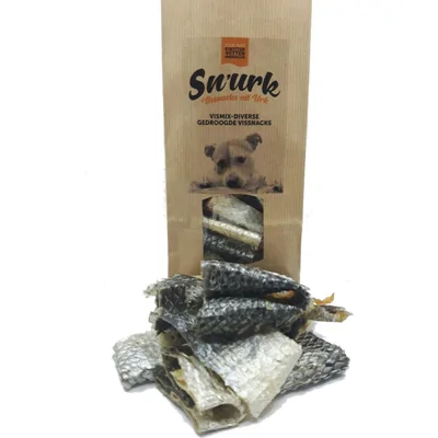 Sn'urk zalmhuidbites hondensnack (50 g) Per 2