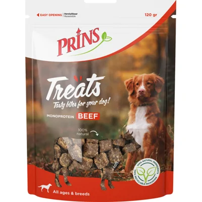 10x Prins Treats Hondensnacks Rund 120 gr