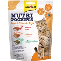 10x GimCat Nutri Pockets Multi-Vitamin Mix 150 gr