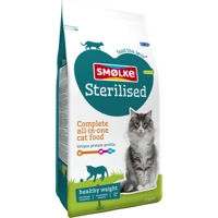 4x Smolke Kattenvoer Sterilised 2 kg
