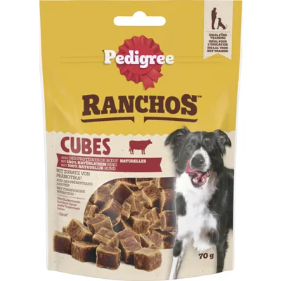Pedigree Ranchos Cubes Hondensnacks Rund 70 gr