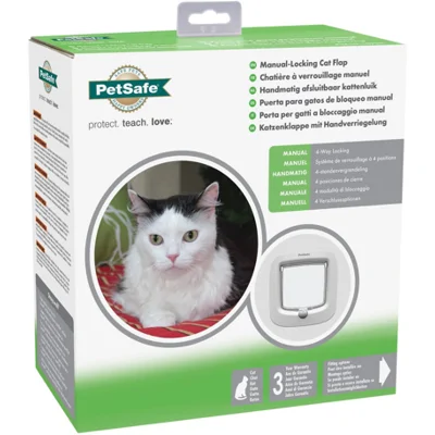 Petsafe Kattenluik Tot 7 Kg Handmatig Wit | Reserveklep Staywell 300-320-500