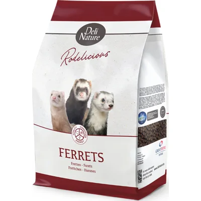 4x Deli Nature Rodelicious Frettenvoer 2,5 kg