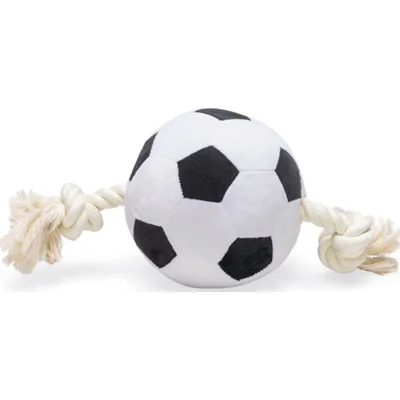 Beeztees Voetbal met Touw - 27 cm