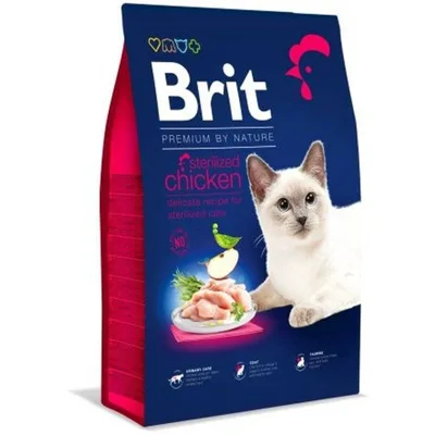 Brit Premium by Nature Cat - Sterilized Chicken - 1,5 kg