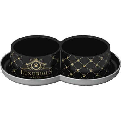 Moderna Luxurious Pets Voerbak Dubbel