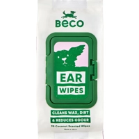 Beco Dog Ear Wipes - Coconut - 70 stuks