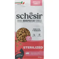 Schesir Monoproteïne Promo Kattenvoer Droog Sterilized Ham 10 kg Schesir Monoproteïne Promo Kattenvoer Droog Sterilized Ham 10 kg