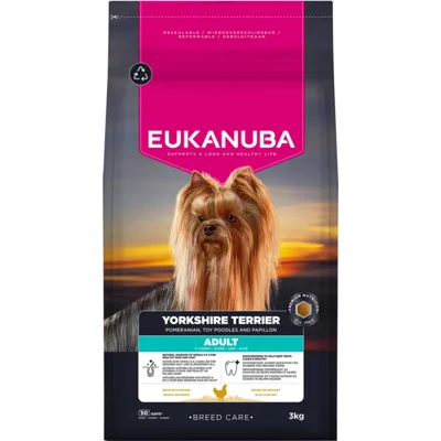 Eukanuba Yorkshire Terriër Adult hondenvoer 2 x 3 kg