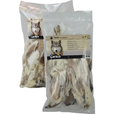 Carnis Konijnenoren met Haar - 150 g