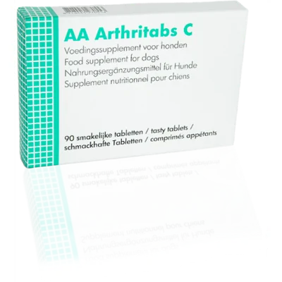 AA Arthritabs C hond 90 smakelijke tabletten