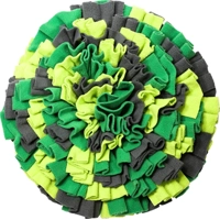 Happy pet fluffle snuffelmat rond camouflage 40 cm