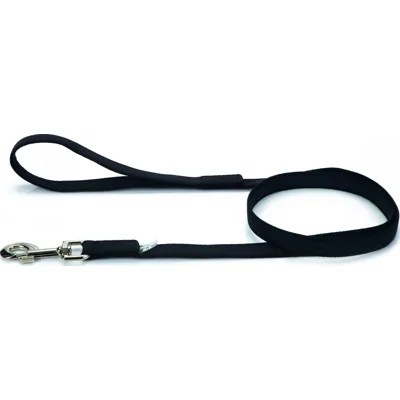 Julius K9 Antislip Lijn+Handvat Zwart 1,2m
