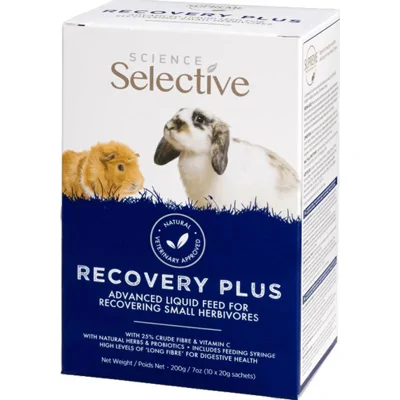 Science Selective Recovery Plus Sachet Konijn- en knaagdieren 10x20gr