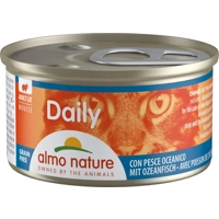Almo Nature Daily Mousse met oceaanvis natvoer kat (85 g) 24 x 85 g