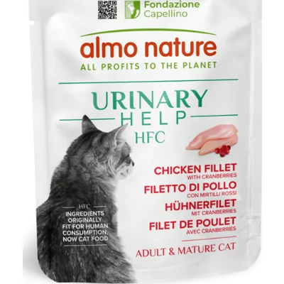 Almo Nature HFC Urinary kipfilet met cranberries natvoer kat (50 g) 24 x 50 g