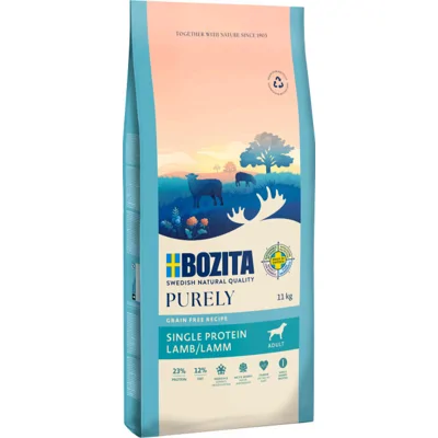 Bozita Purely lam graanvrij hondenvoer 11 kg