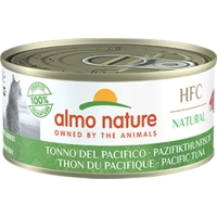 48x Almo Nature HFC Natural Kattenvoer Nat Blik Stille Oceaan Tonijn 150 gr
