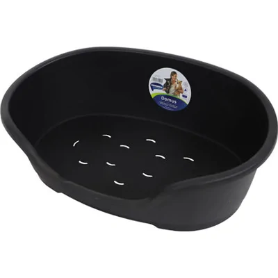 Moderna Plastic Hondenmand - Zwart - 50 cm