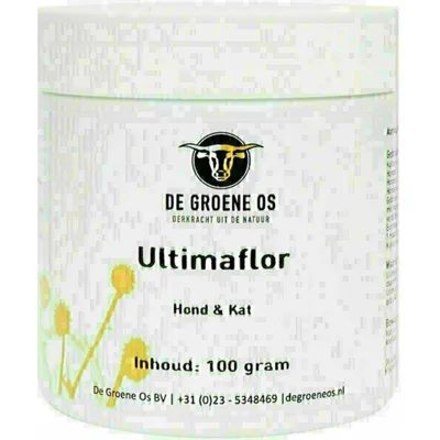 Groene Os Ultimaflor Probiotica - Hond & Kat - 100 g