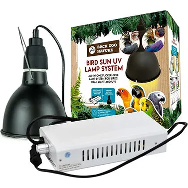 Back Zoo Nature Bird Sun UV-Lamp System