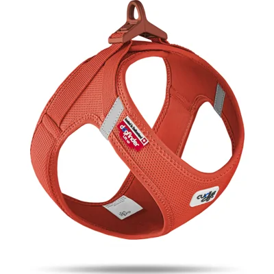 Curli Vest Harness Clasp Air-Mesh - Sun Orange - XS