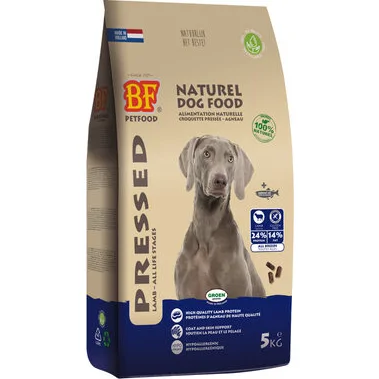 Biofood Lam & Rijst Geperst Hond 5 kg