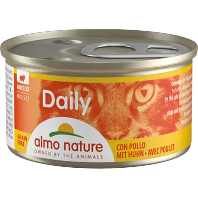 Almo Nature Dailymenu kat mousse kip 85gr