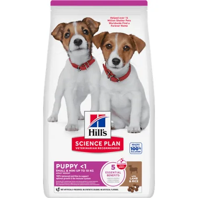 Hill's Science Plan Puppy Small & Mini hondenvoer met lam & rijst 1,5kg