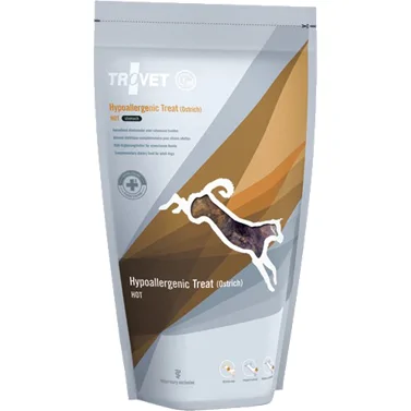 Trovet Hypoallergenic Treat HOT (Maag) Struisvogel hond - 150gr