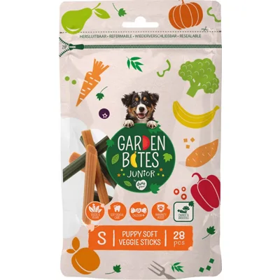 Garden Bites Puppy Soft Veggie Sticks hondensnack S