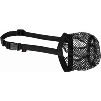 TRIXIE Beschermingskapje tegen ongewenst eten, zwart, Maat: S-M