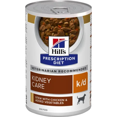 Hill's k/d Kidney Care Stoofpotje - Prescription Diet - Canine - 36 x 354 g