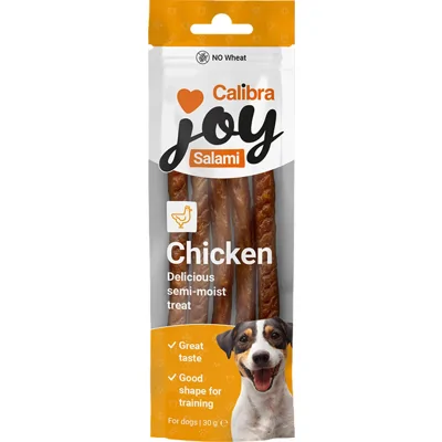Calibra Joy Dog Salami - Kip - 3 x 30 g