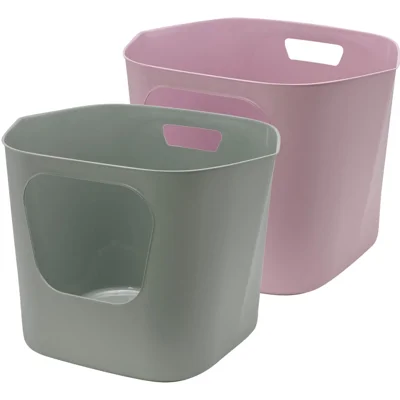 Moderna Lotus Kattenbak - Olive Green